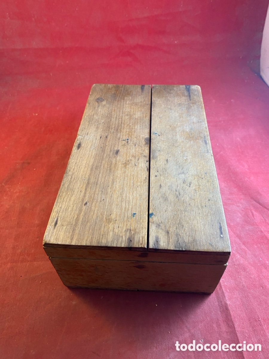 Antig&uuml;edades: Caja madera - Foto 2