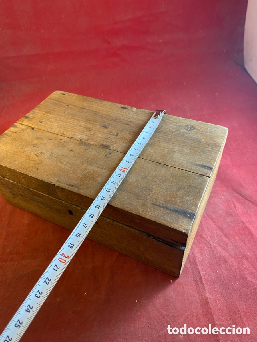 Antig&uuml;edades: Caja madera - Foto 3