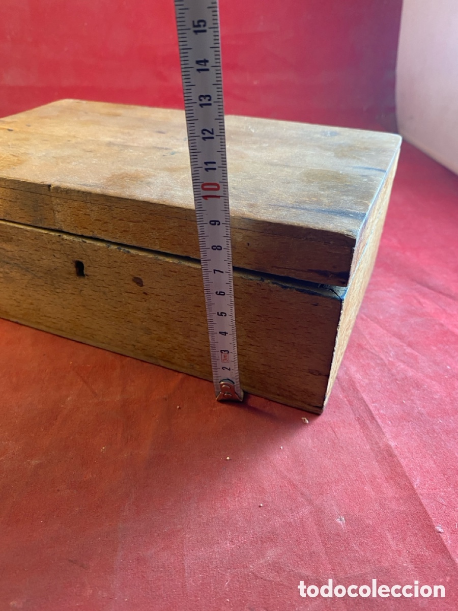 Antig&uuml;edades: Caja madera - Foto 5