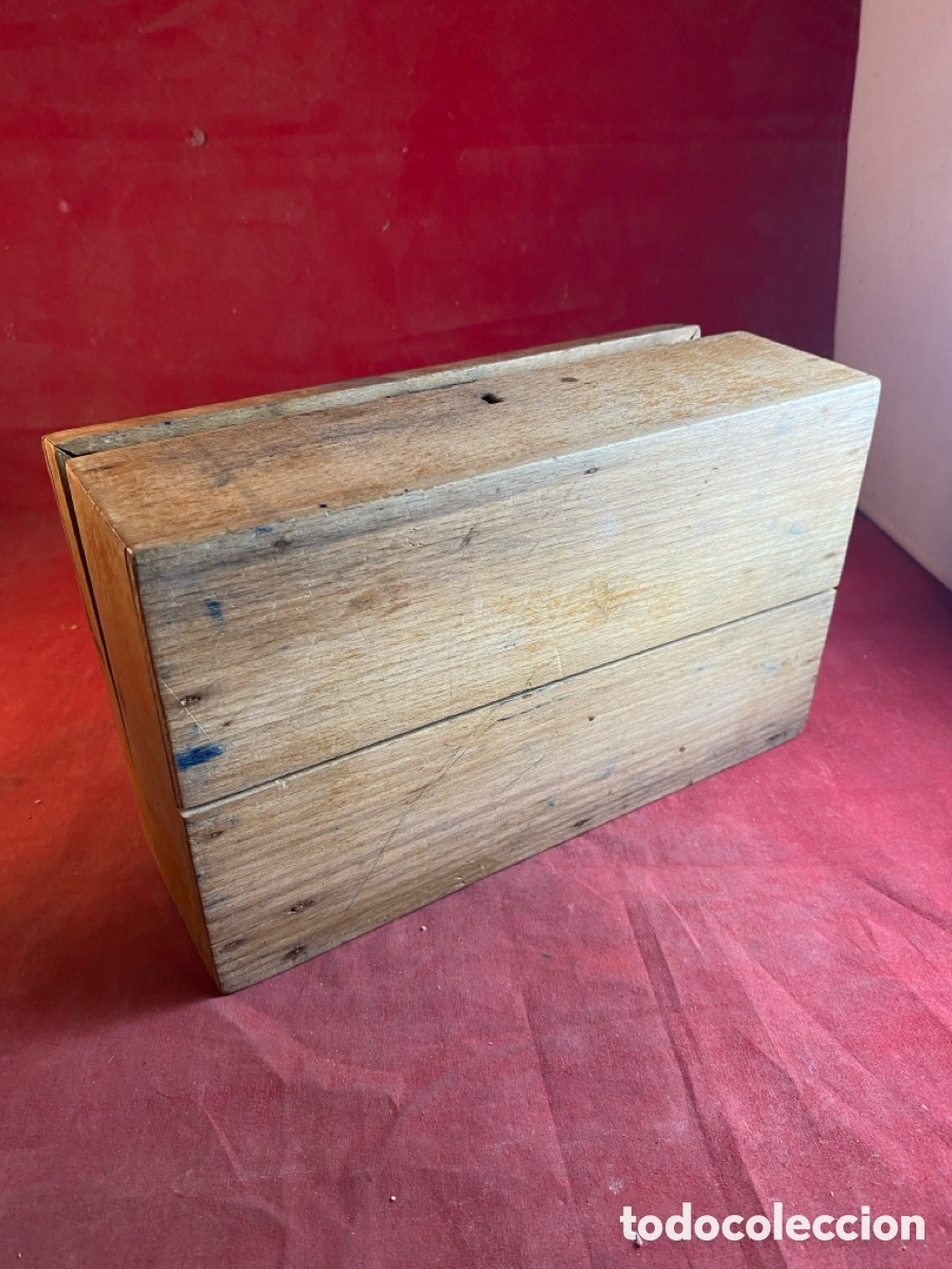 Antig&uuml;edades: Caja madera - Foto 6