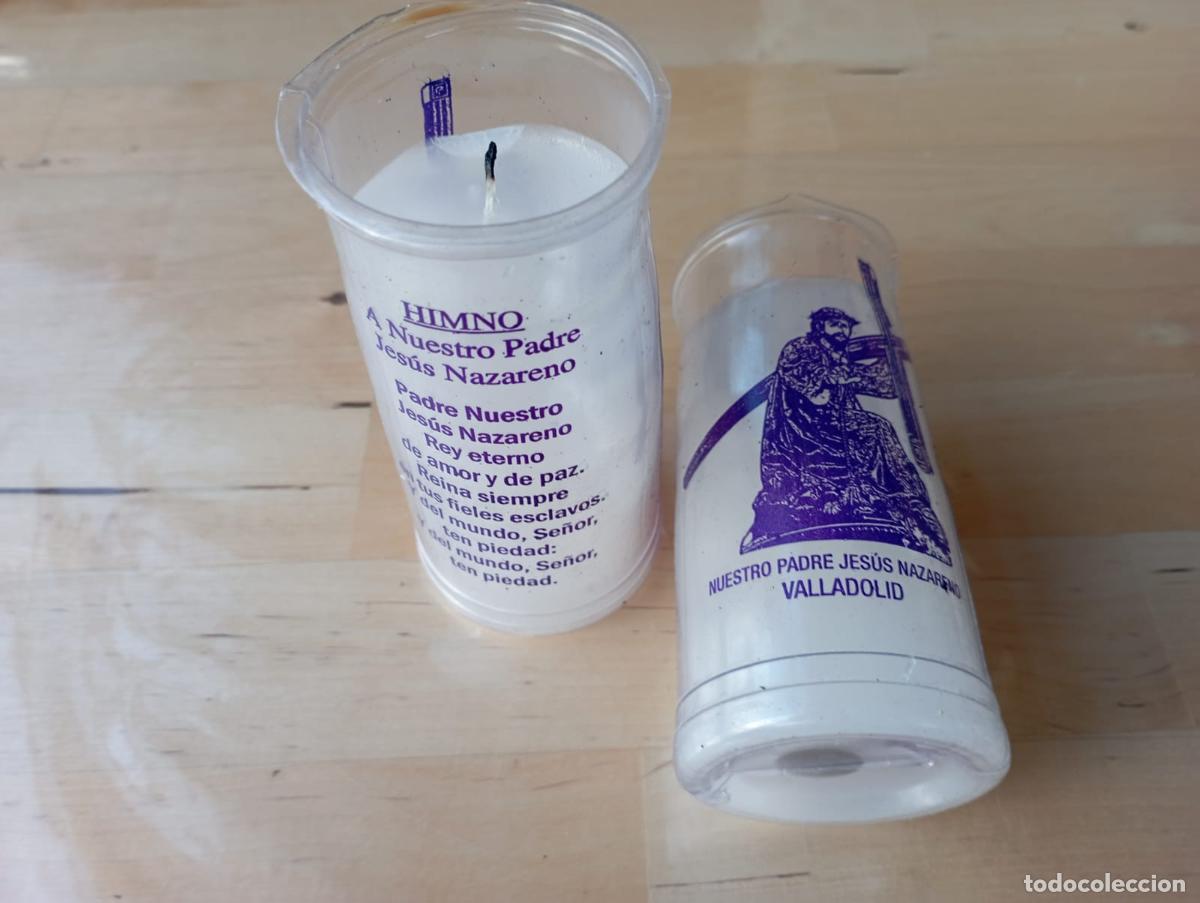 Antiguidades: VELA.NUESTRO PADRE JESUS NAZARENO.VALLADOLID,CON HIMNO