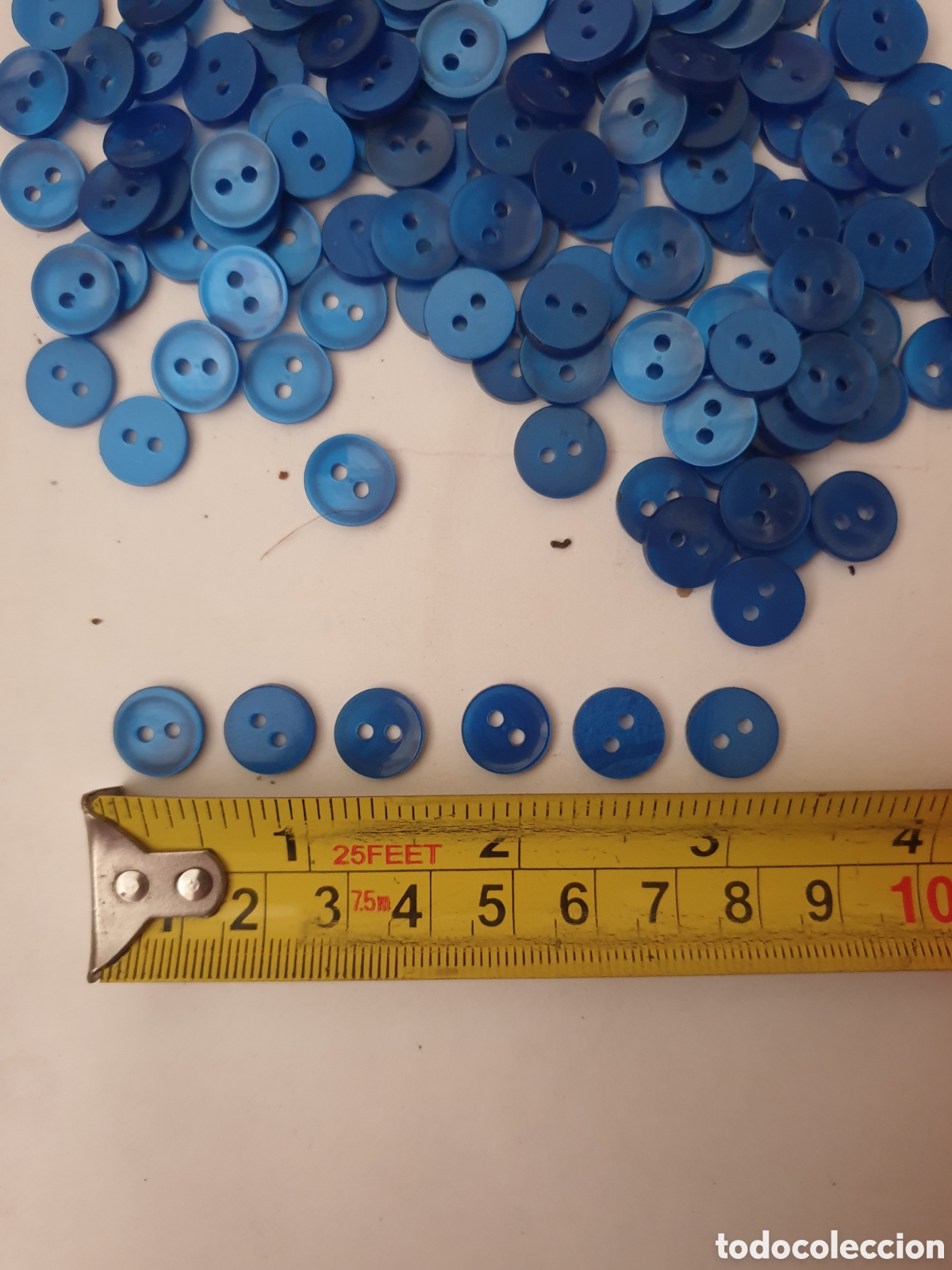 Antig&uuml;edades: BOTONES AZULES (X UNID. 1 &euro;) - Foto 2