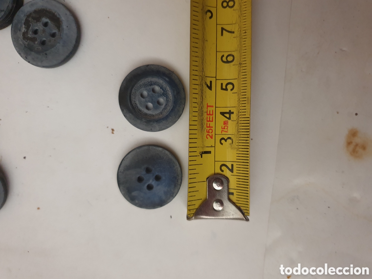 Antig&uuml;edades: BOTONES AZULES ( X UNID. 1&euro;) - Foto 2