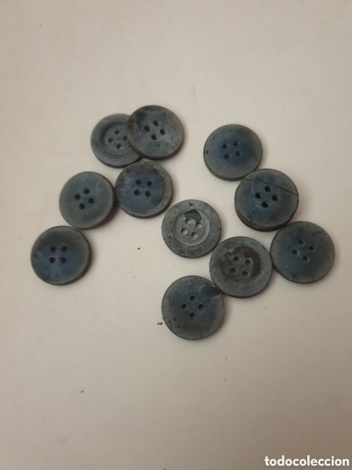 Antig&uuml;edades: BOTONES AZULES ( X UNID. 1&euro;) - Foto 1
