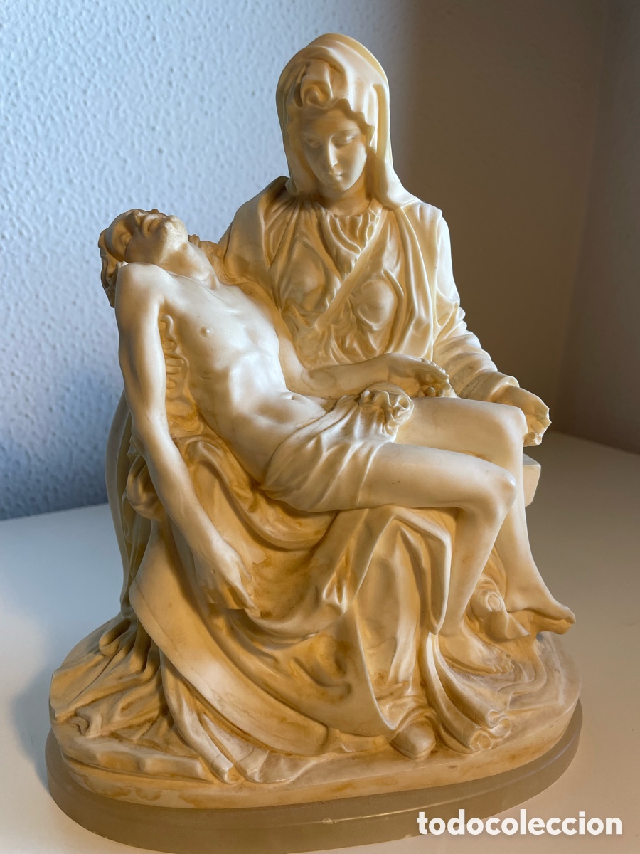 Antig&uuml;edades: Estatua r&eacute;plica de la Pi&egrave;ta. - Foto 3