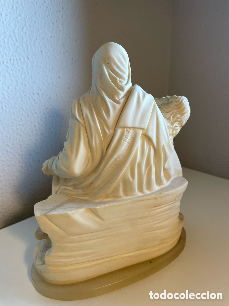 Antig&uuml;edades: Estatua r&eacute;plica de la Pi&egrave;ta. - Foto 5
