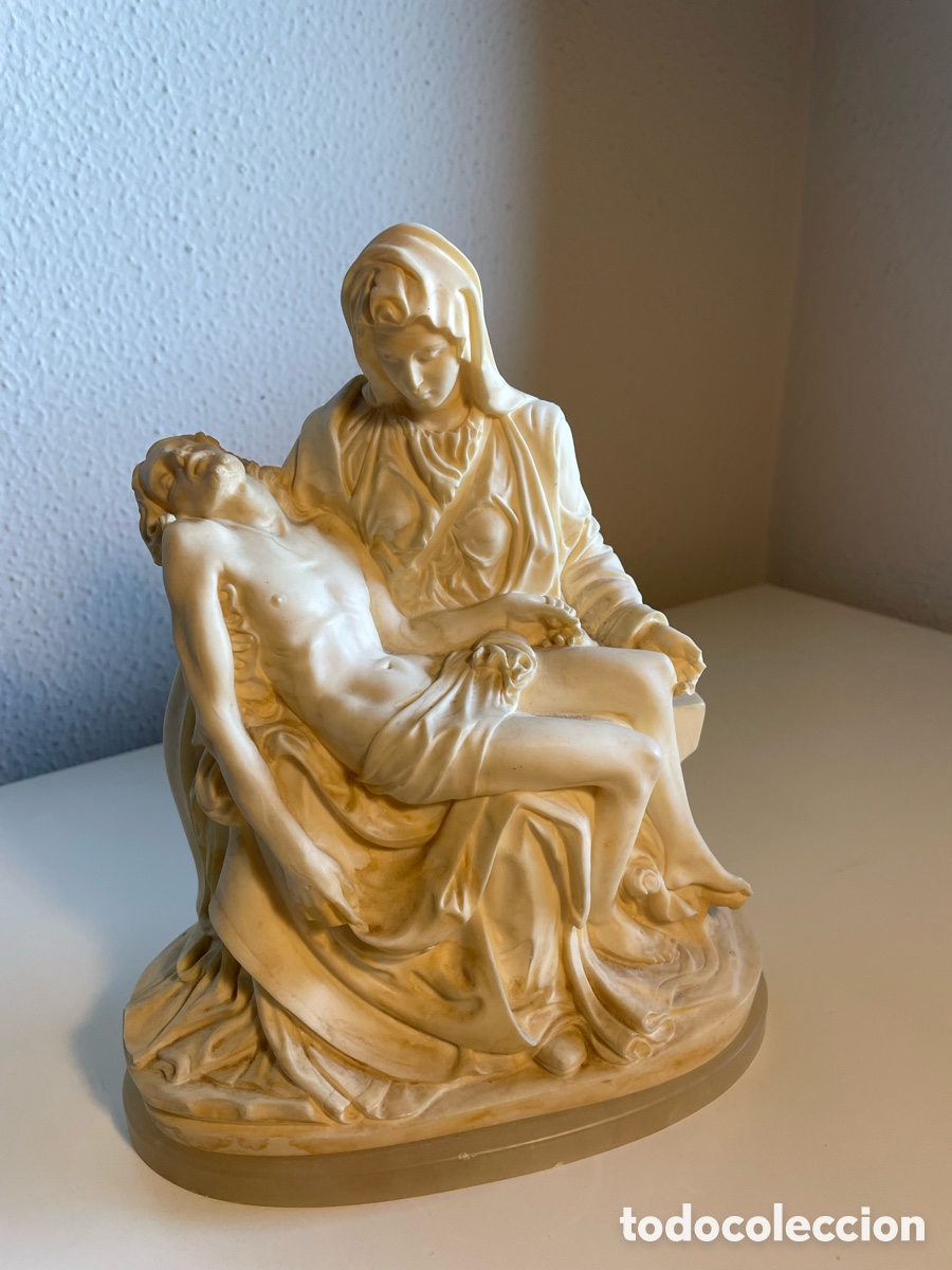 Antig&uuml;edades: Estatua r&eacute;plica de la Pi&egrave;ta. - Foto 1