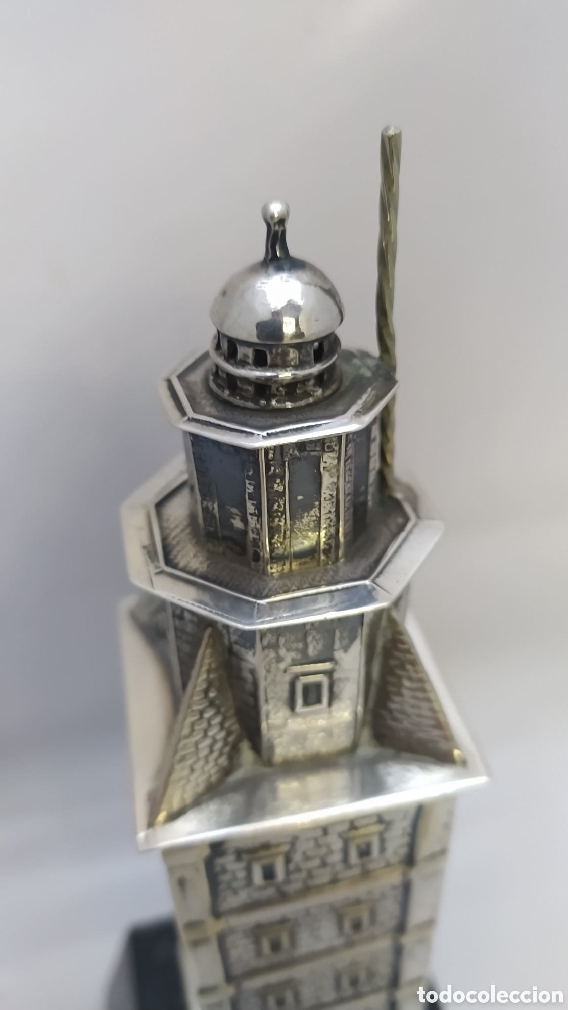 Antig&uuml;edades: Plata torre de H&eacute;rcules - Foto 3