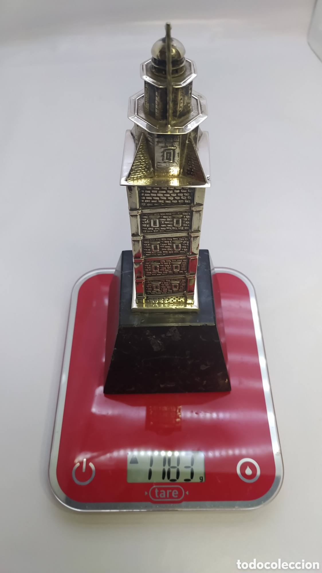 Antig&uuml;edades: Plata torre de H&eacute;rcules - Foto 13