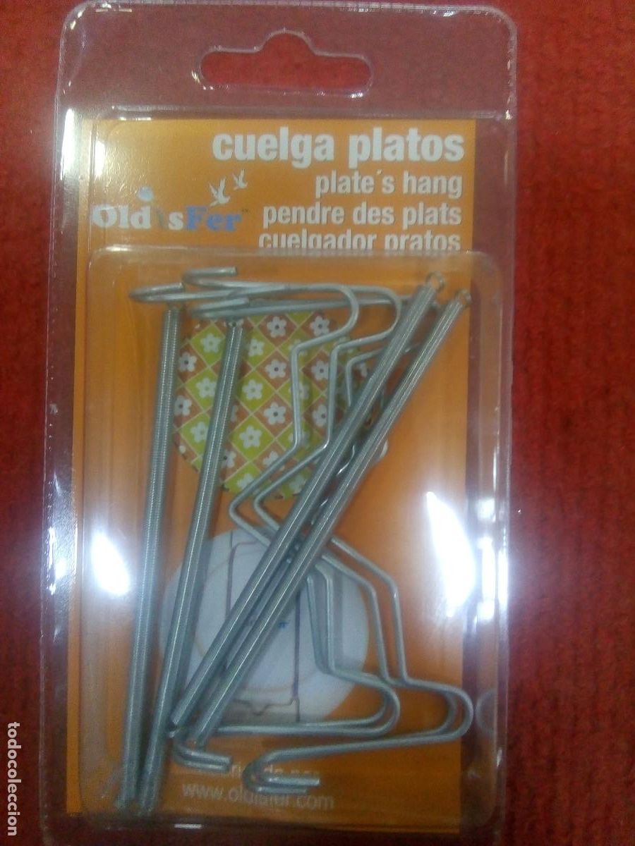 Antig&uuml;edades: CUELGA PLATOS - Foto 1