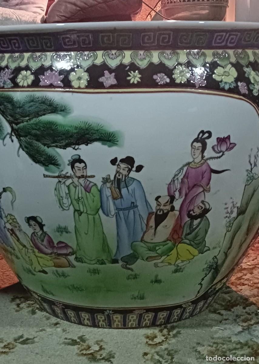 Antig&uuml;edades: MACETERO CHINO DE GRAN TAMA&Ntilde;O - Foto 7