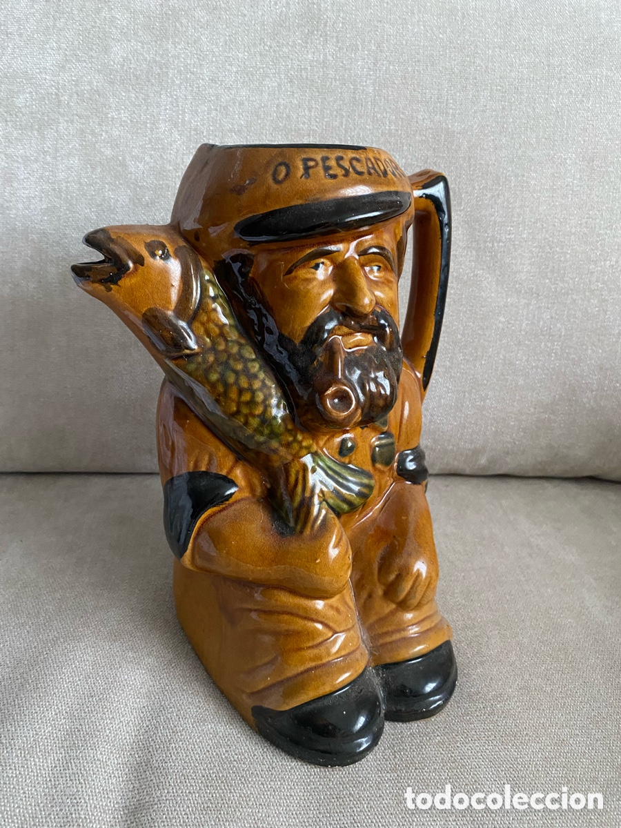 Antig&uuml;edades: Jarro &ldquo; o pescador &ldquo; - Foto 1