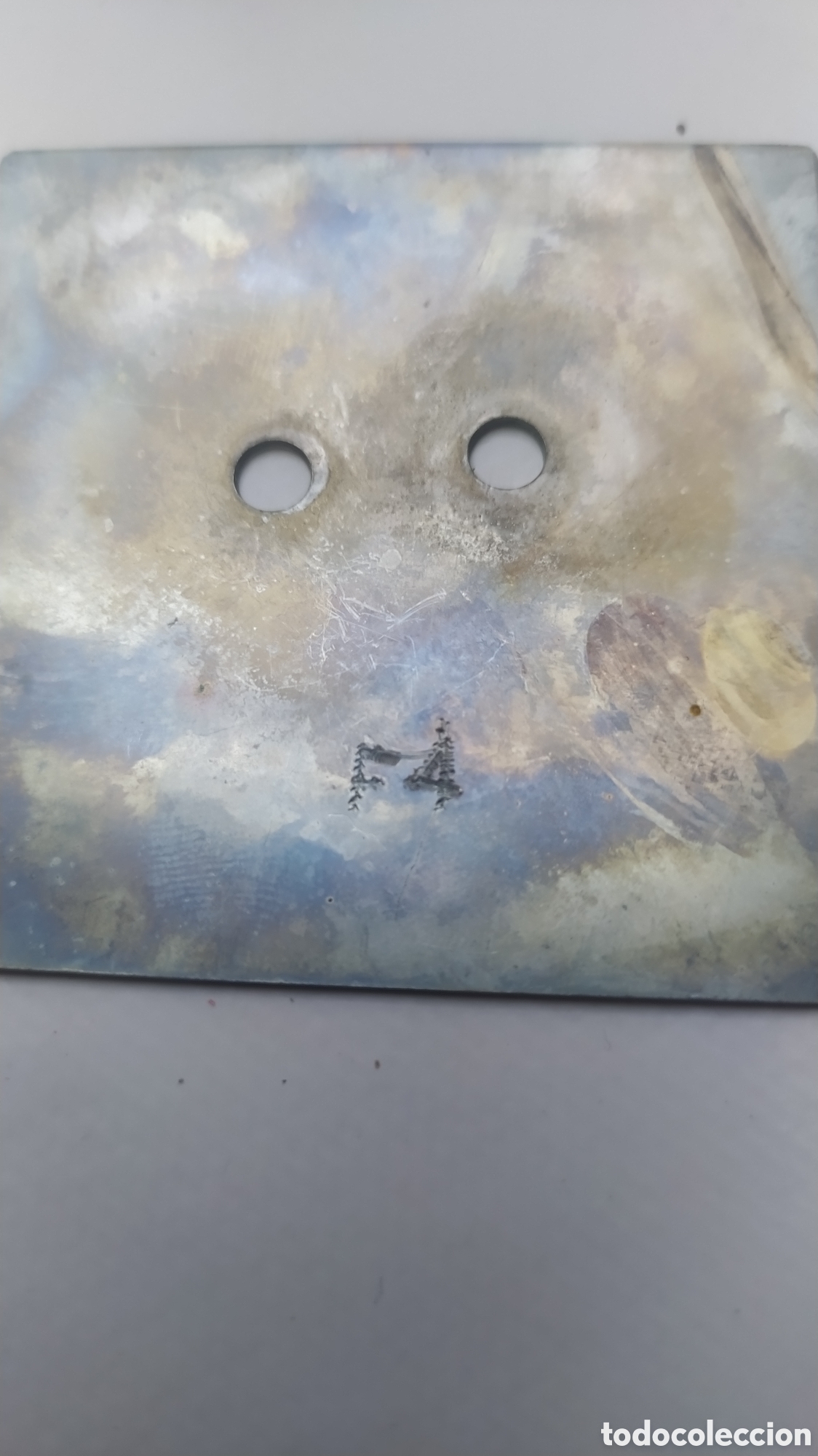 Antig&uuml;edades: Candelero plata querubin - Foto 17