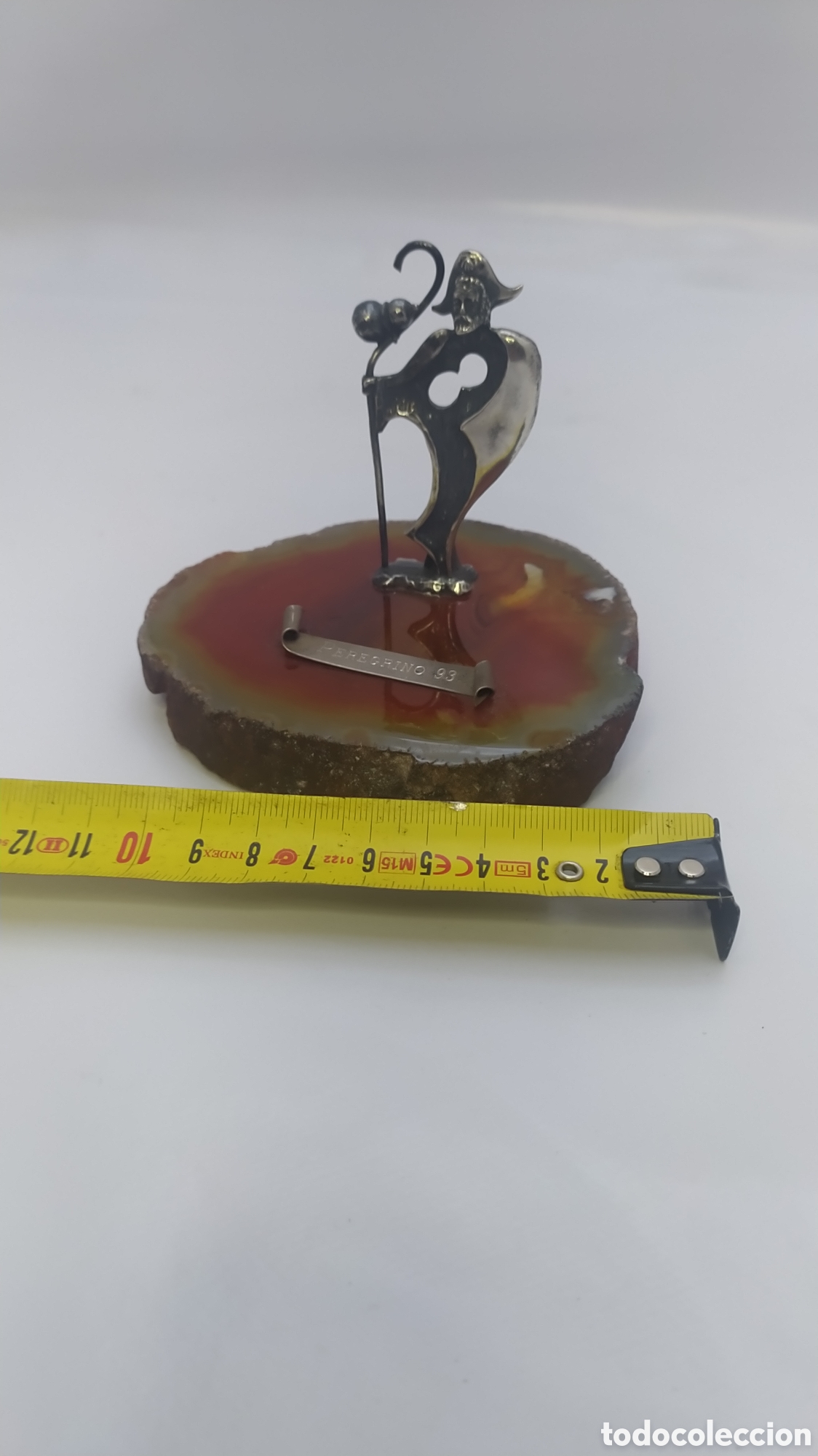 Antig&uuml;edades: Peregrino plata y agata - Foto 2
