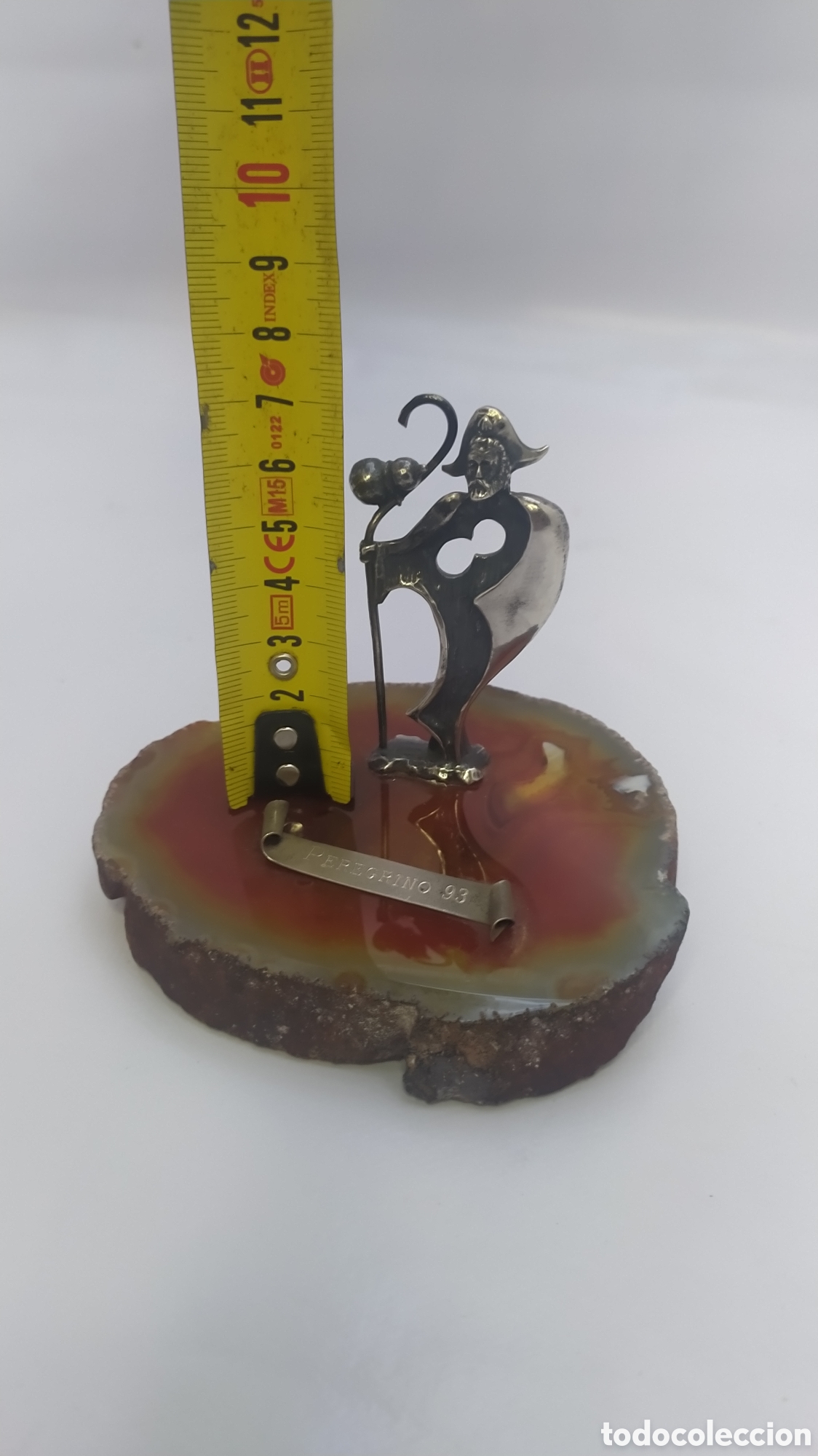Antig&uuml;edades: Peregrino plata y agata - Foto 3