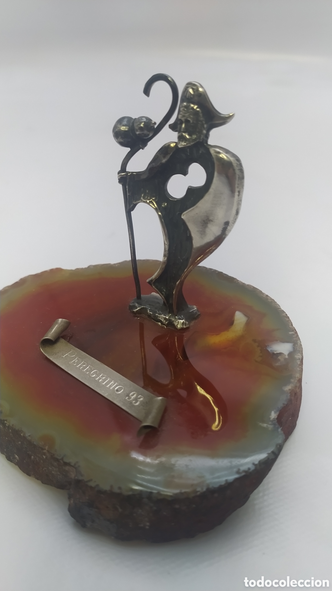 Antig&uuml;edades: Peregrino plata y agata - Foto 9