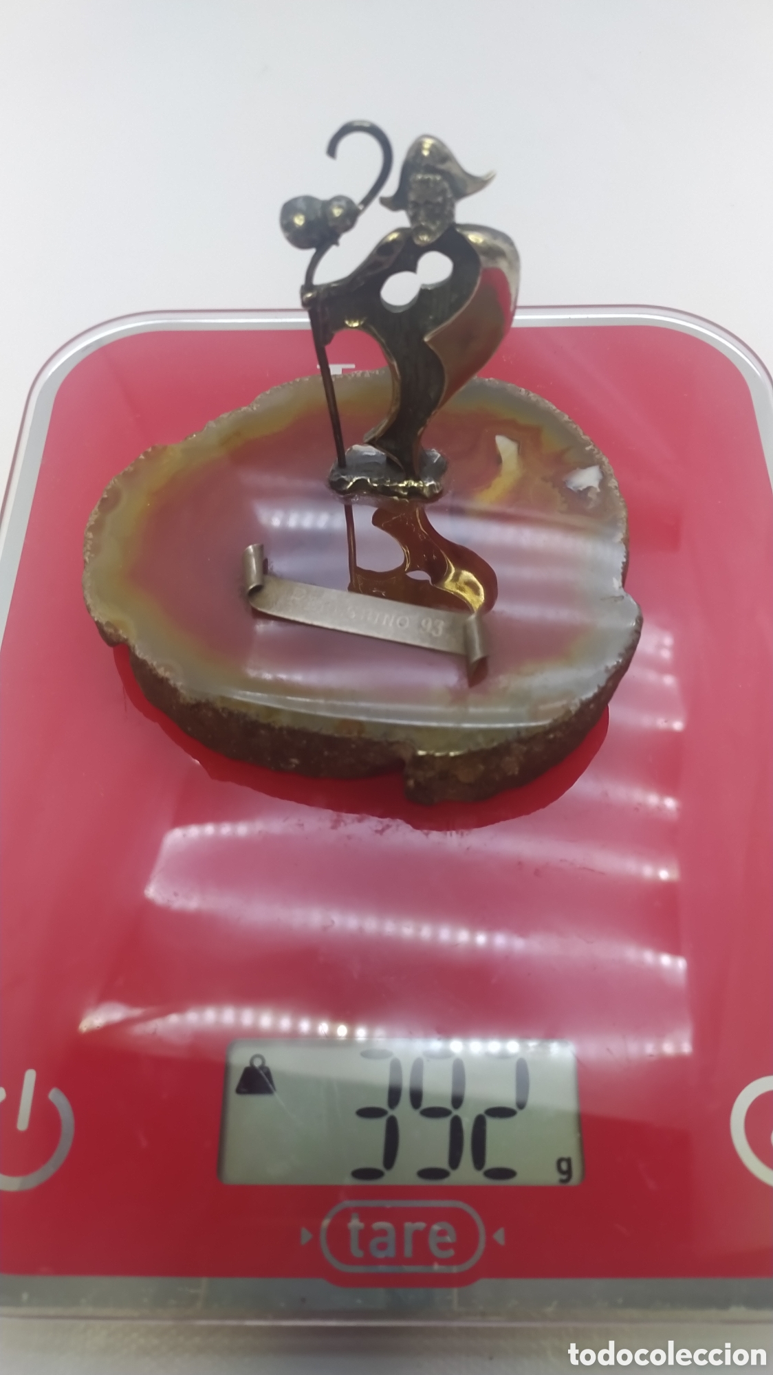 Antig&uuml;edades: Peregrino plata y agata - Foto 10