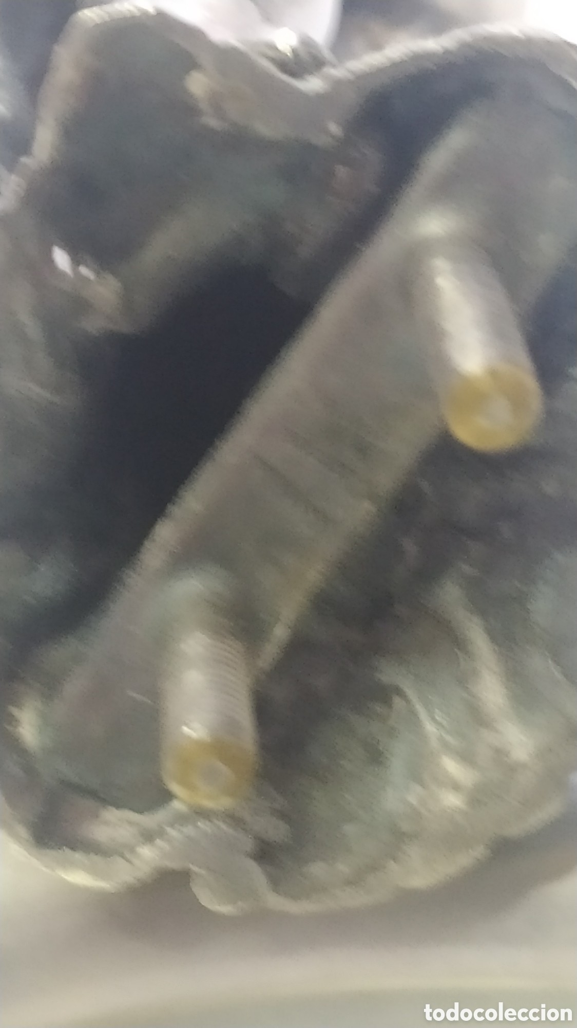 Antig&uuml;edades: Candelabro plata querubin - Foto 17