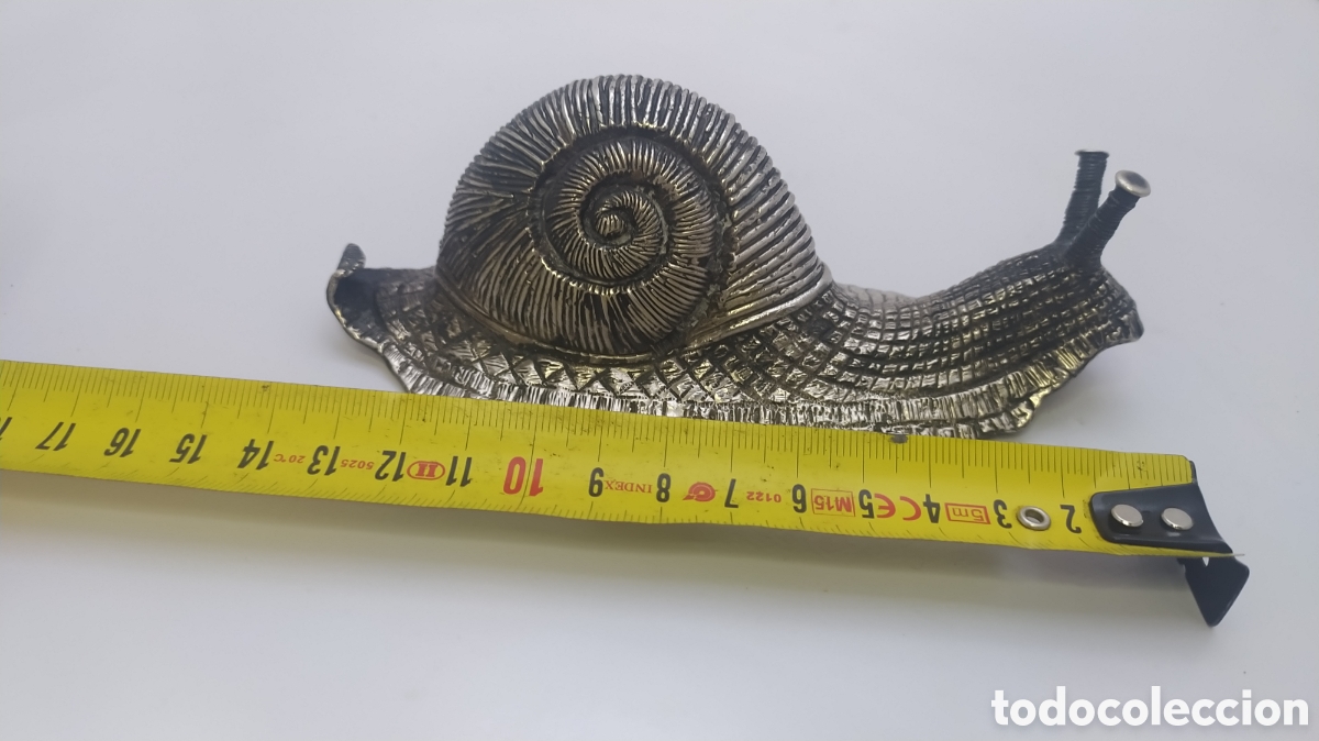 Antig&uuml;edades: Caracol de plata Cus&iacute; - Foto 3