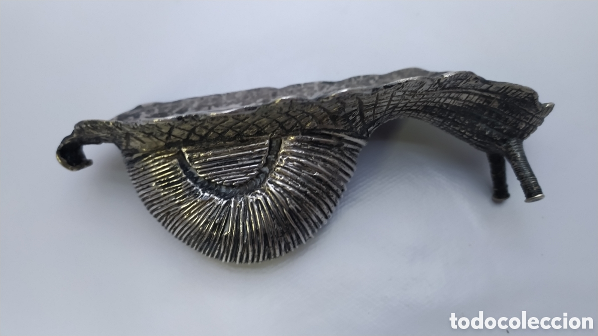 Antig&uuml;edades: Caracol de plata Cus&iacute; - Foto 5