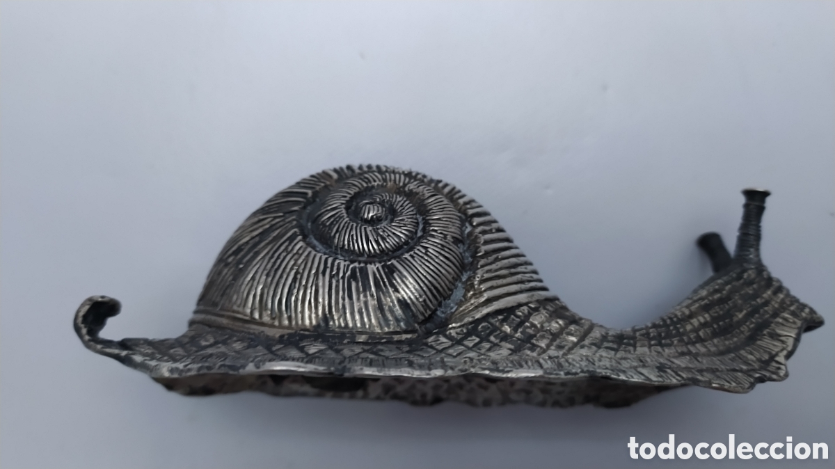 Antig&uuml;edades: Caracol de plata Cus&iacute; - Foto 6
