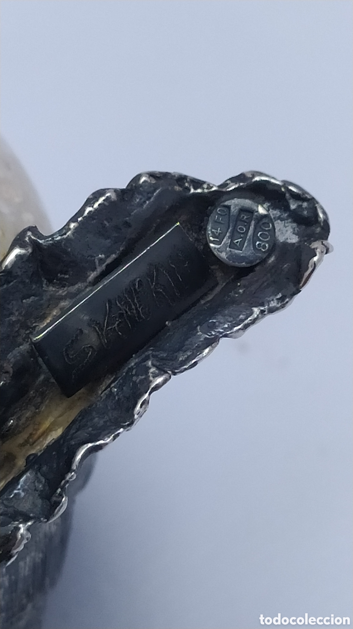 Antig&uuml;edades: Caracol de plata y granito - Foto 12