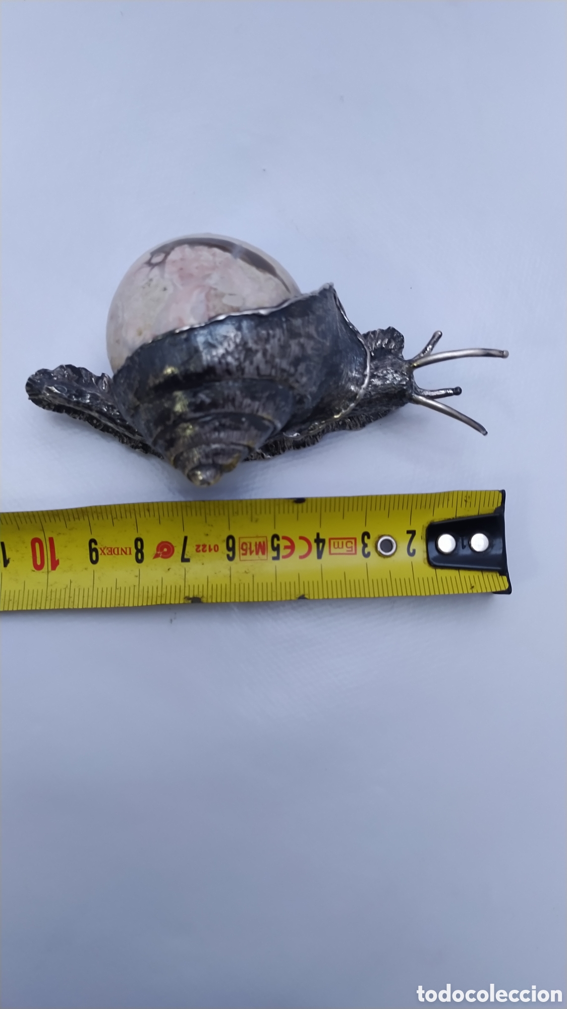 Antig&uuml;edades: Caracol de plata y granito - Foto 14