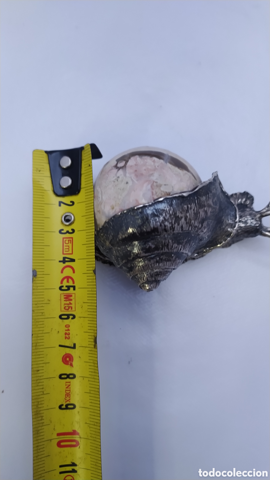 Antig&uuml;edades: Caracol de plata y granito - Foto 15