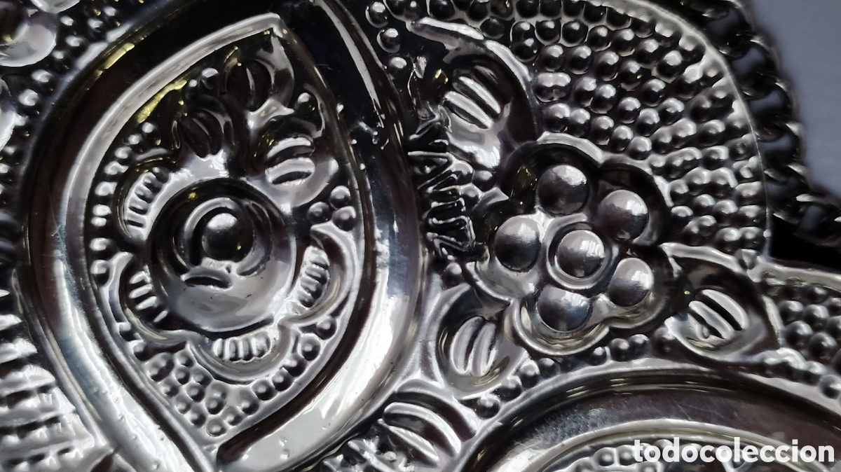 Antig&uuml;edades: Otomano plata 900 antiguo - Foto 19