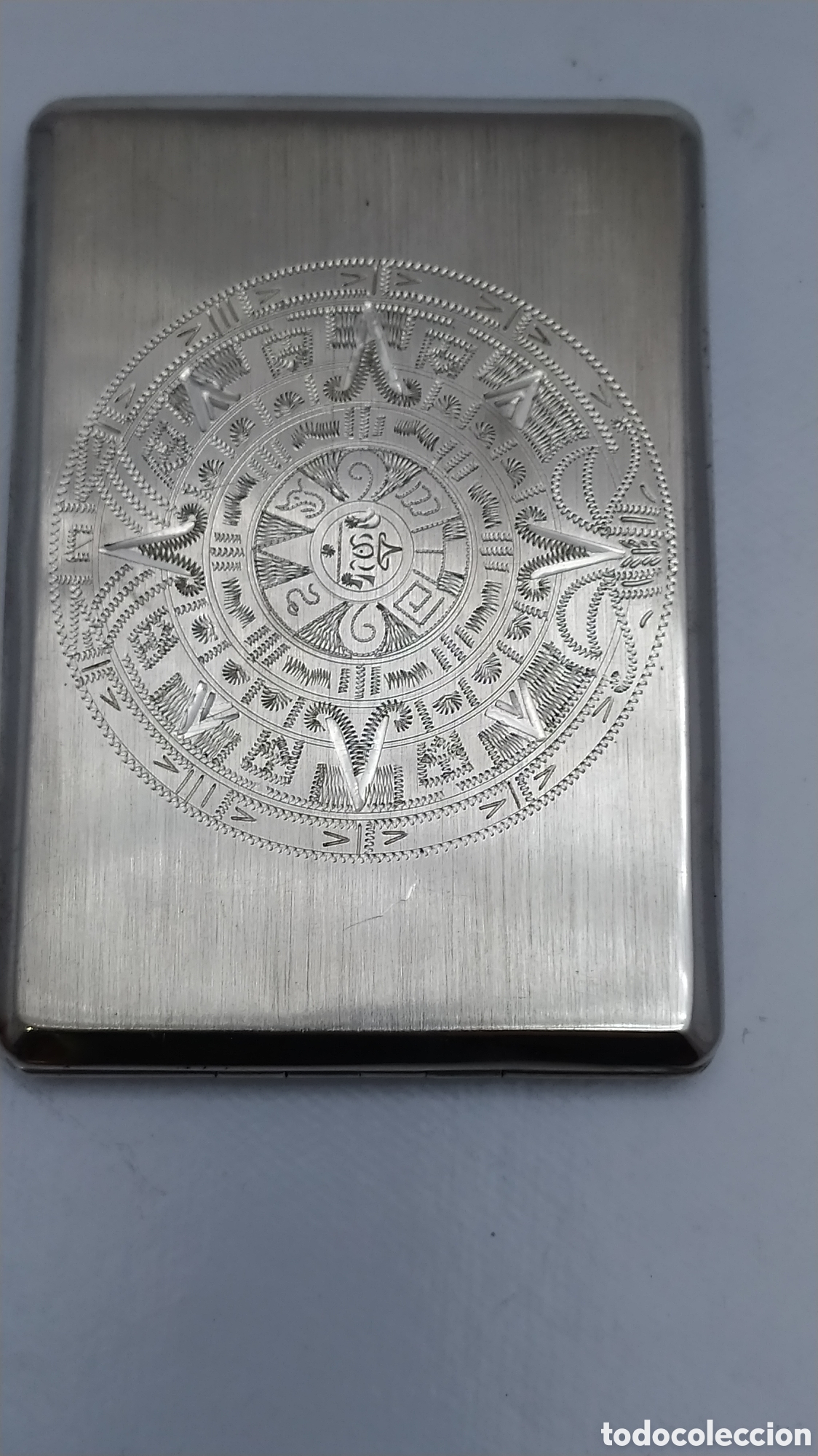 Antig&uuml;edades: Pitillera mexicana plata - Foto 2