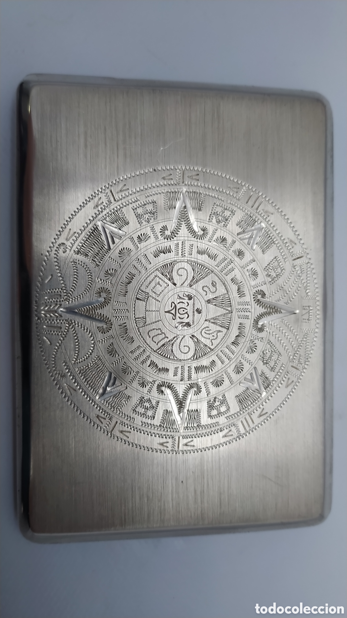 Antig&uuml;edades: Pitillera mexicana plata - Foto 4
