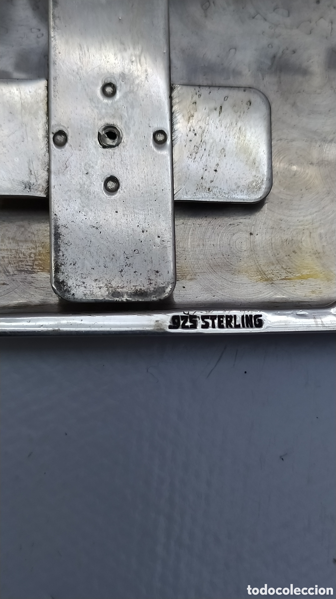 Antig&uuml;edades: Pitillera mexicana plata - Foto 8