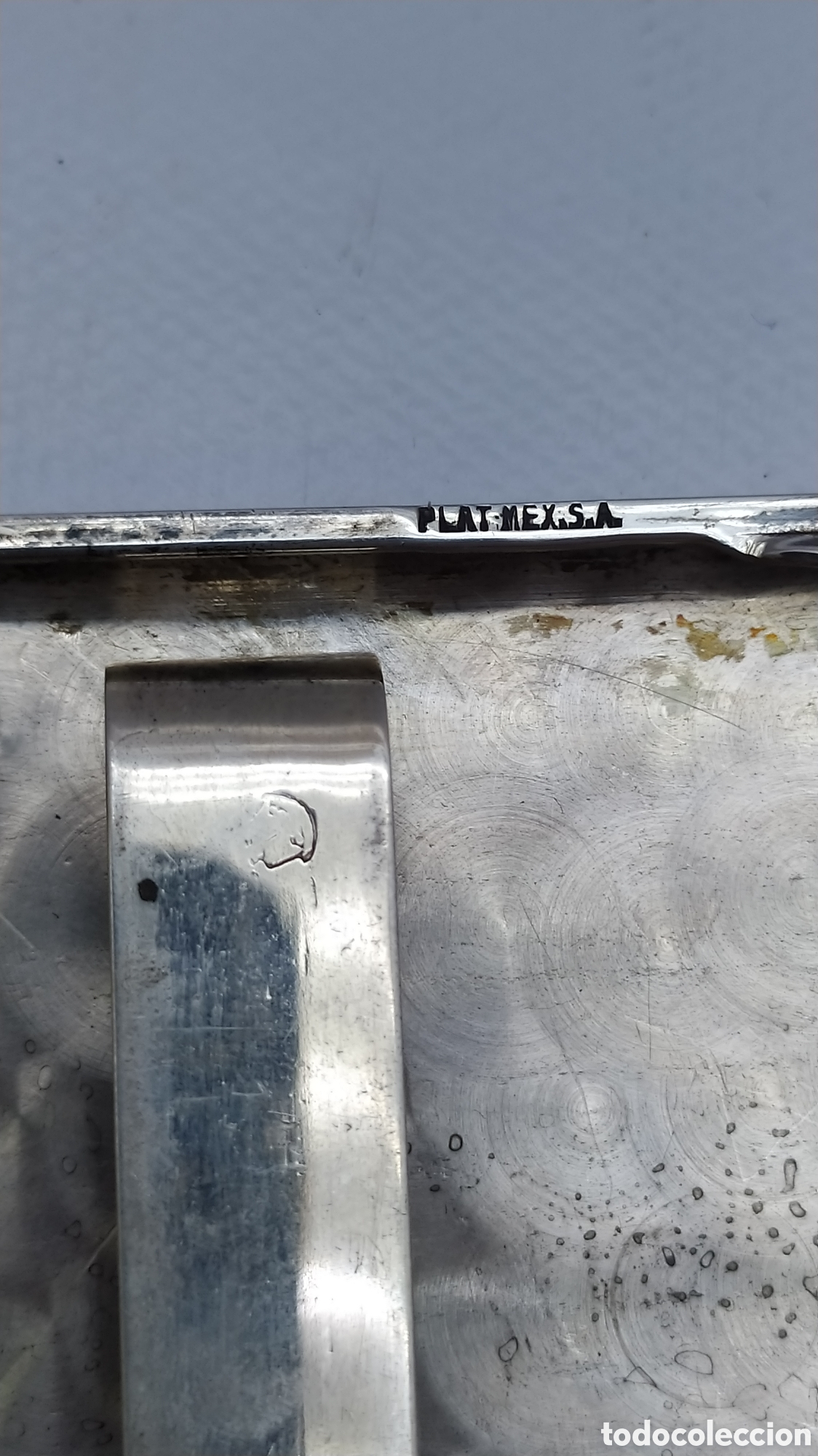 Antig&uuml;edades: Pitillera mexicana plata - Foto 9