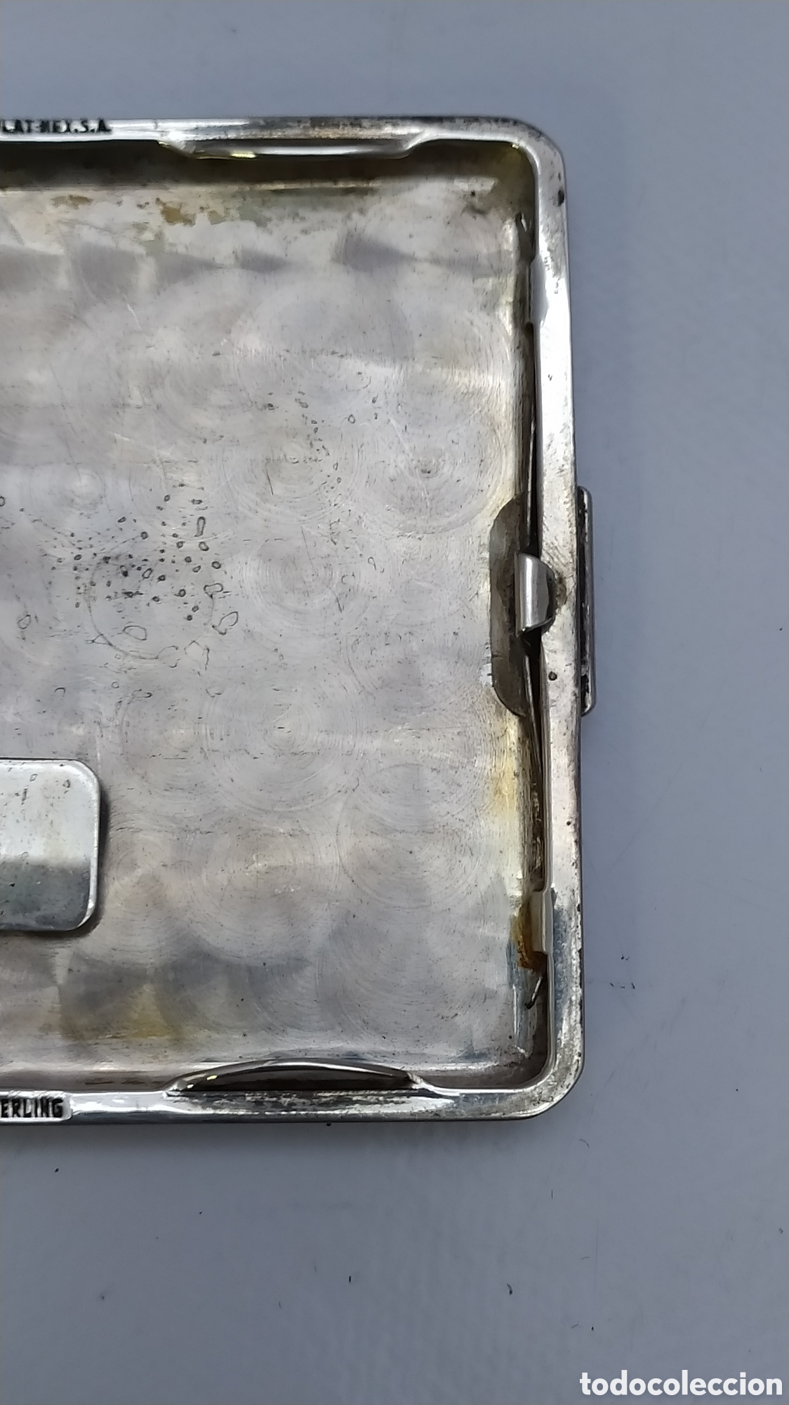 Antig&uuml;edades: Pitillera mexicana plata - Foto 10
