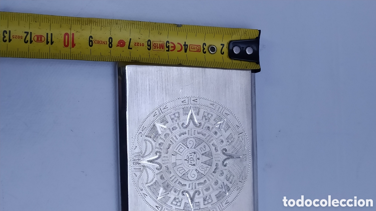 Antig&uuml;edades: Pitillera mexicana plata - Foto 15