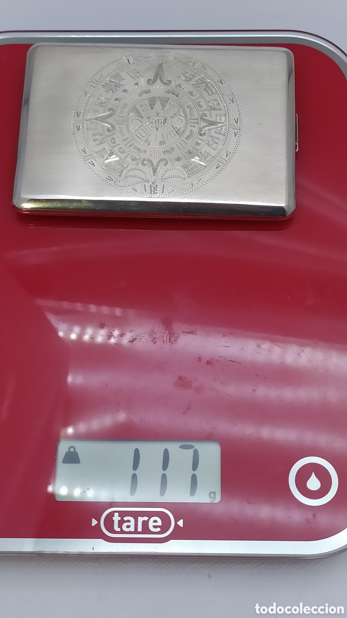 Antig&uuml;edades: Pitillera mexicana plata - Foto 16