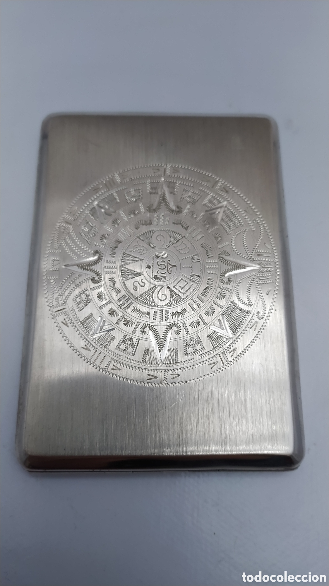 Antig&uuml;edades: Pitillera mexicana plata - Foto 1