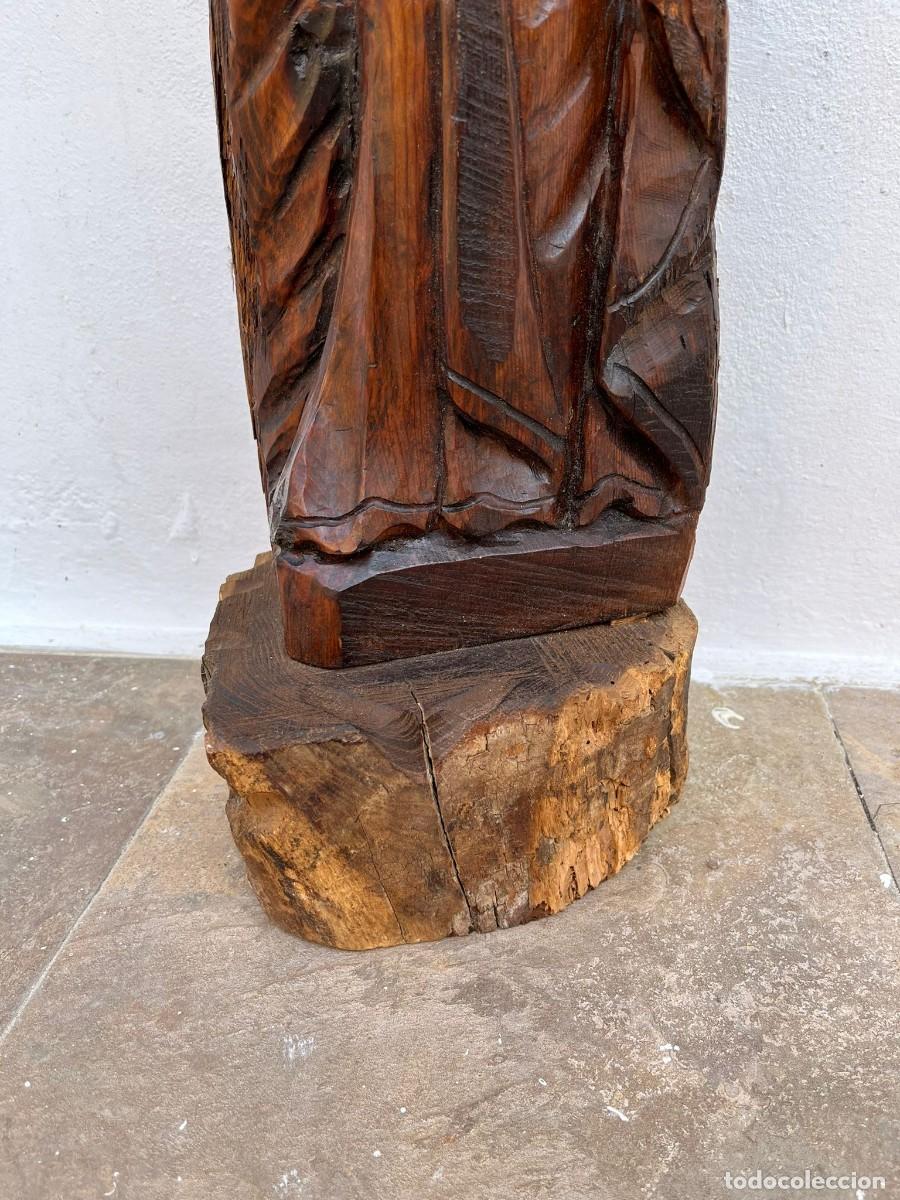 Antig&uuml;edades: Virgen estilo rom&aacute;nico. - Foto 5