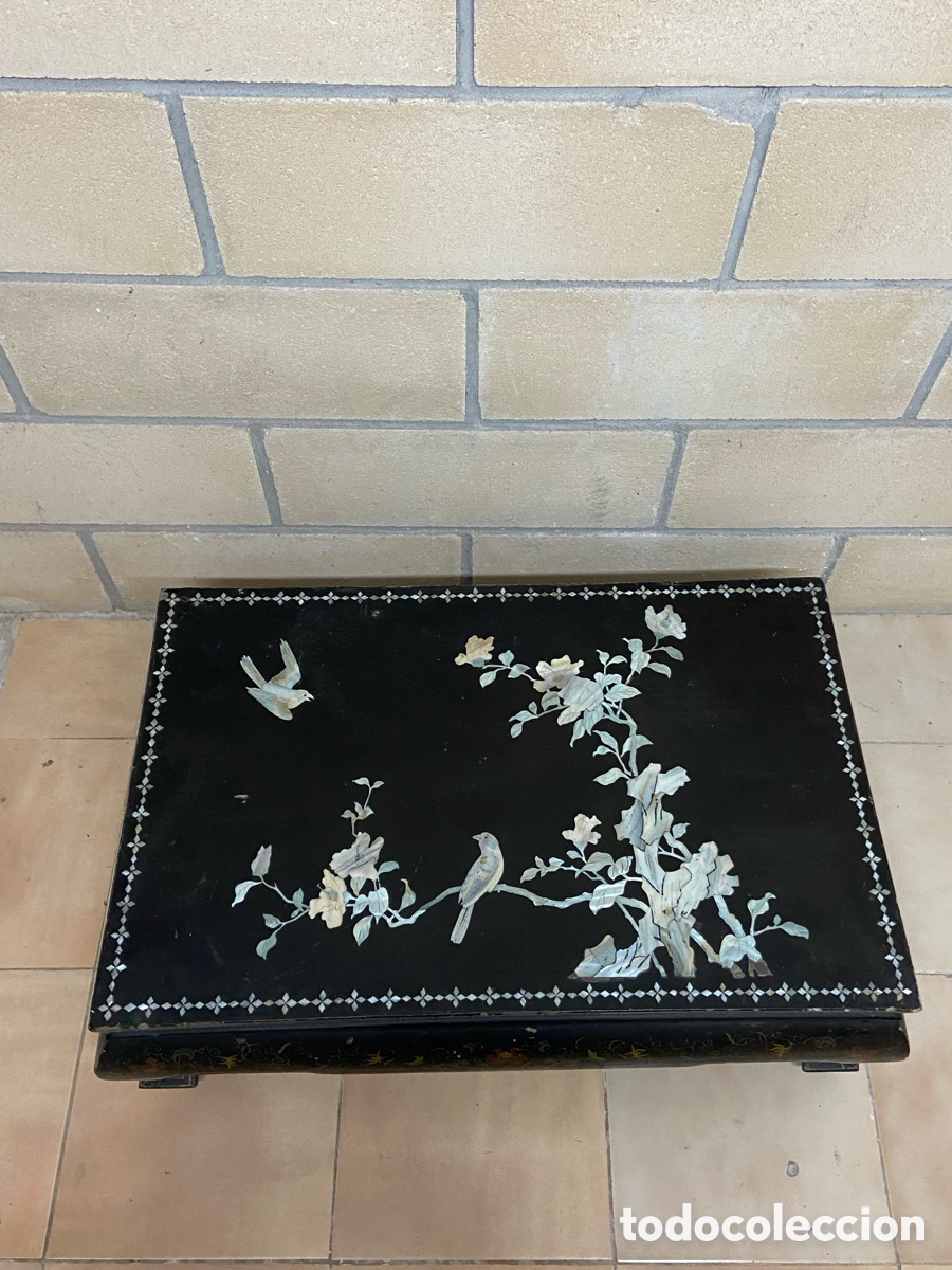 Antig&uuml;edades: Mesa china de t&eacute; - Foto 2