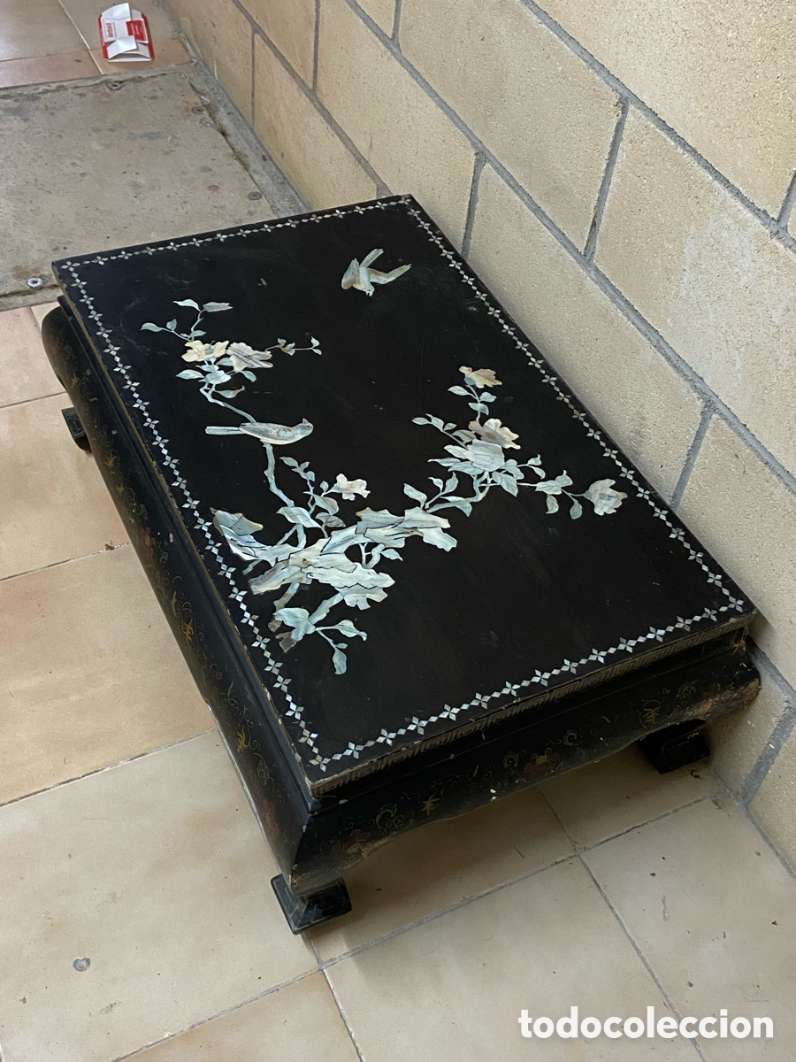 Antig&uuml;edades: Mesa china de t&eacute; - Foto 3