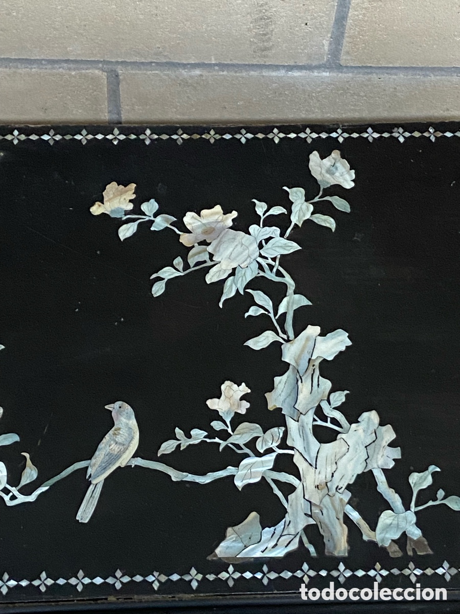 Antig&uuml;edades: Mesa china de t&eacute; - Foto 5