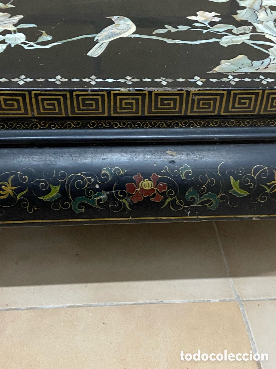 Antig&uuml;edades: Mesa china de t&eacute; - Foto 7