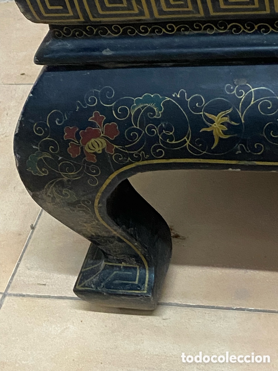 Antig&uuml;edades: Mesa china de t&eacute; - Foto 8