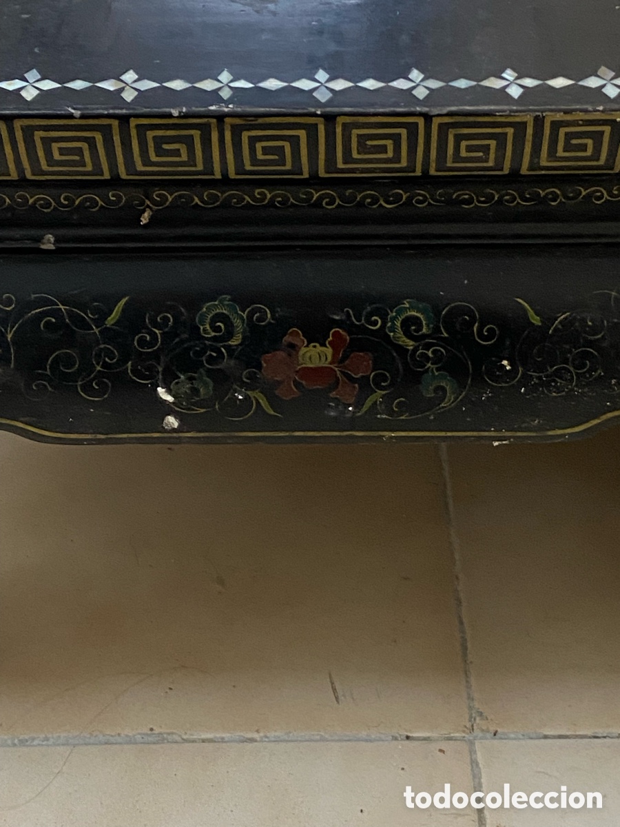 Antig&uuml;edades: Mesa china de t&eacute; - Foto 9