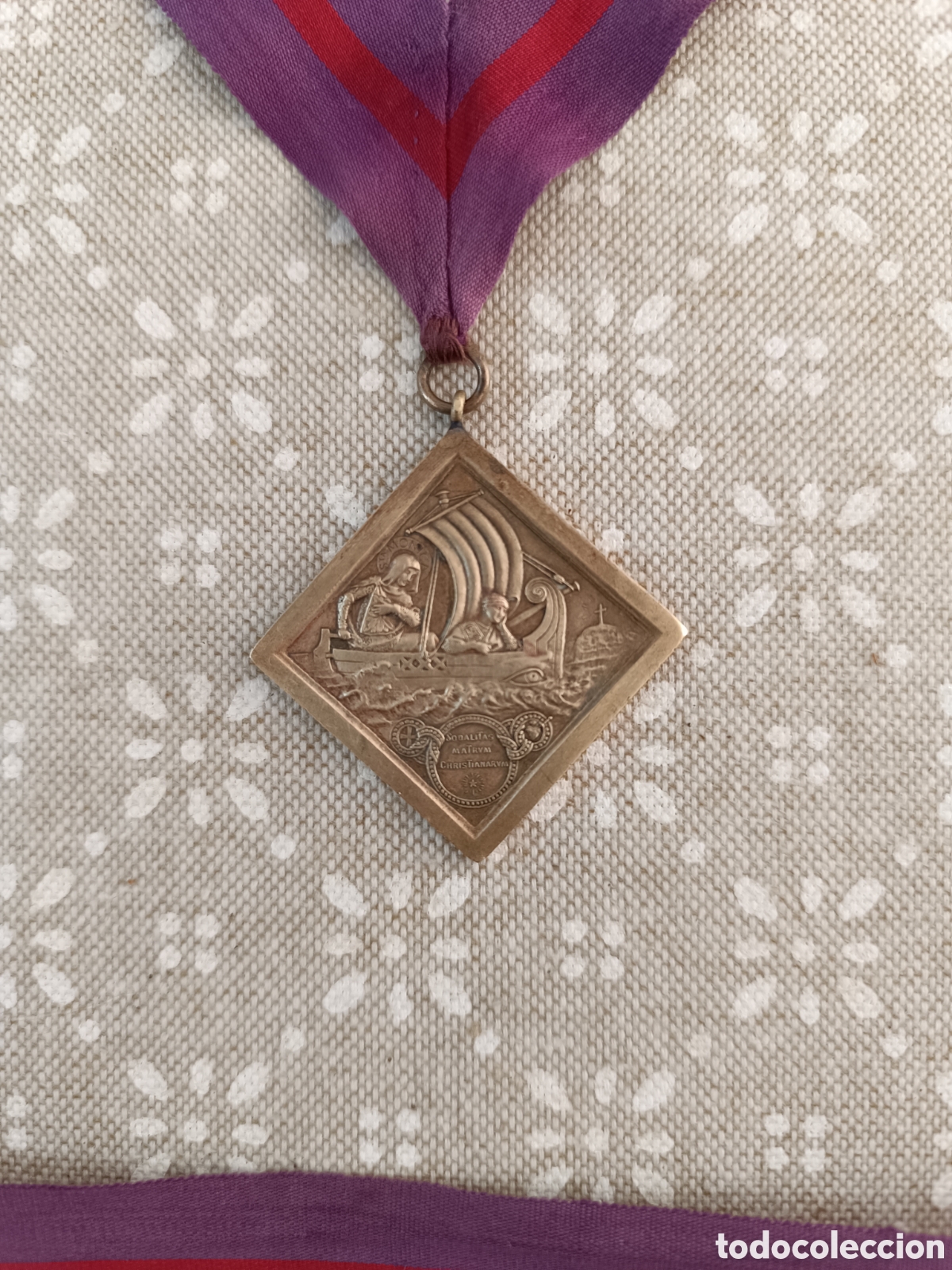 Antig&uuml;edades: Medalla de Santa M&oacute;nica - Foto 2