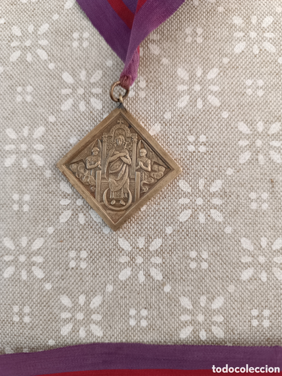 Antig&uuml;edades: Medalla de Santa M&oacute;nica - Foto 3