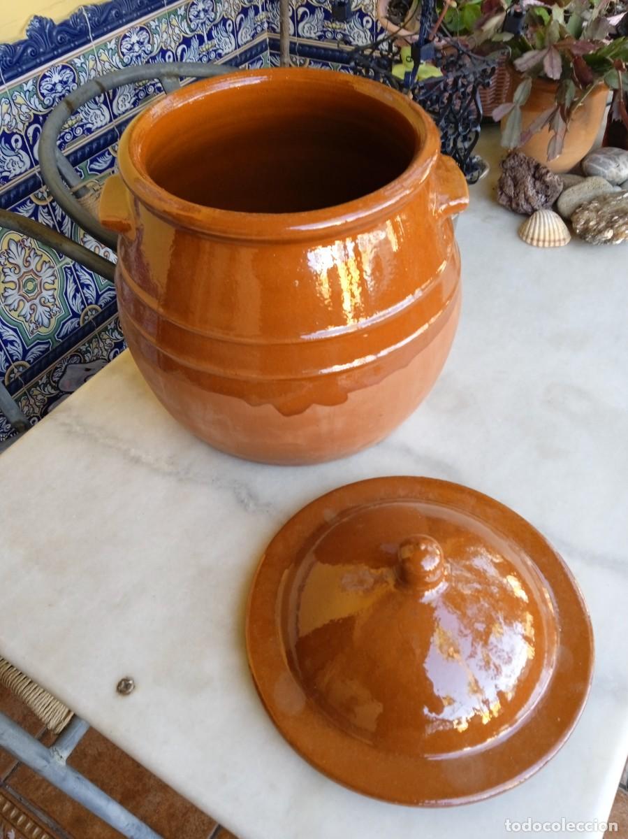Antig&uuml;edades: Olla puchero de barro nuevo - Foto 3
