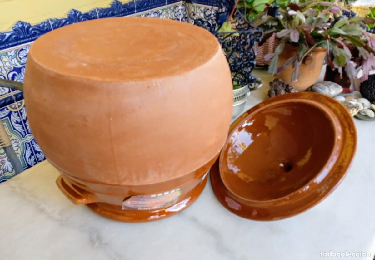 Antig&uuml;edades: Olla puchero de barro nuevo - Foto 5