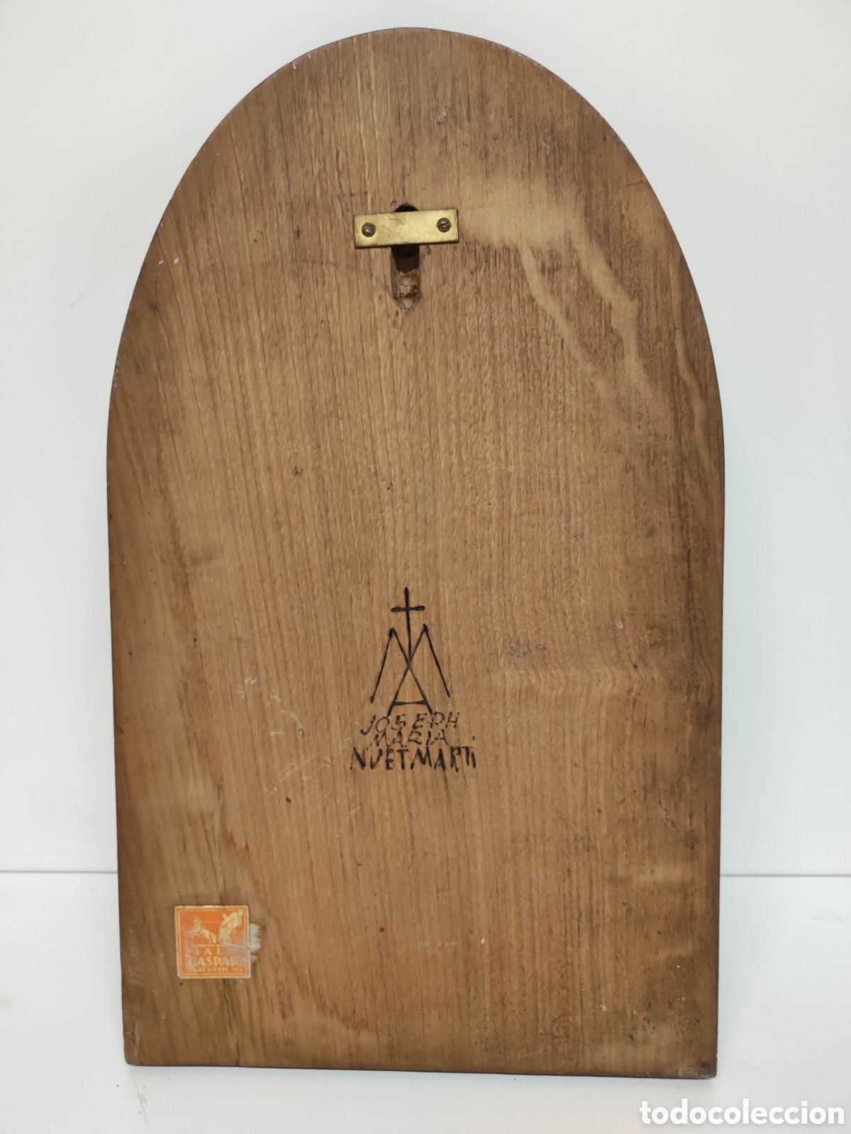 Antig&uuml;edades: Bronce Nuet Mart&iacute; sobre plaf&oacute;n de madera - Foto 4