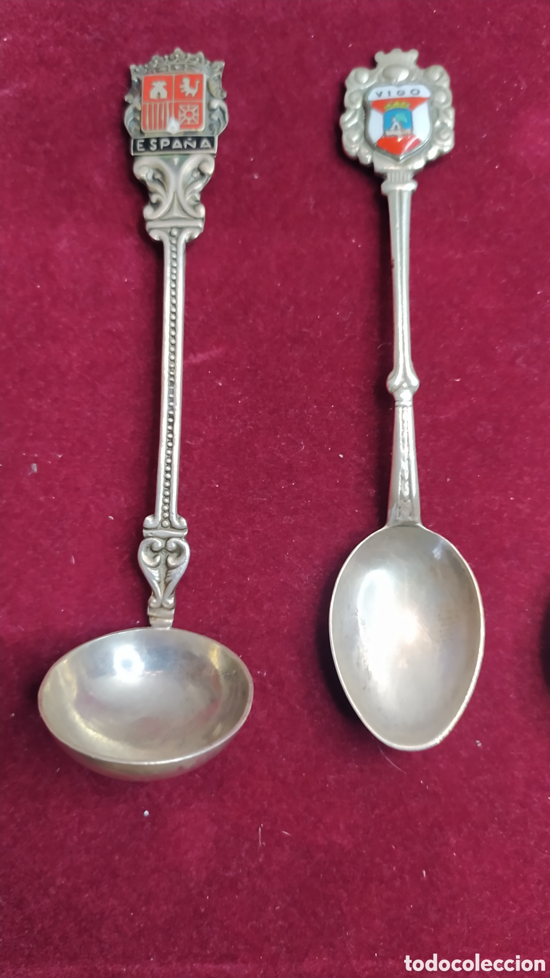 Antig&uuml;edades: 10 Cucharillas de colecci&oacute;n de plata - Foto 8